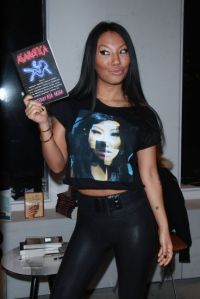 Book tour event (photo by fan)